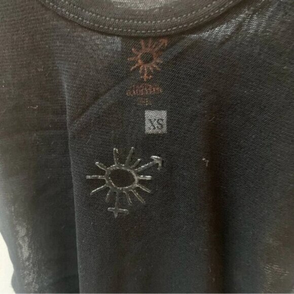 Jean Paul Gaultier Soleil Rare Vintage Black Mesh Tank Top XS - Picture 4 of 7